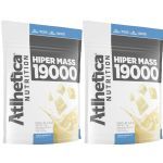 Kit 2X Hiper Mass 19000 Refil - 3200g Baunilha - Atlhetica Nutrition