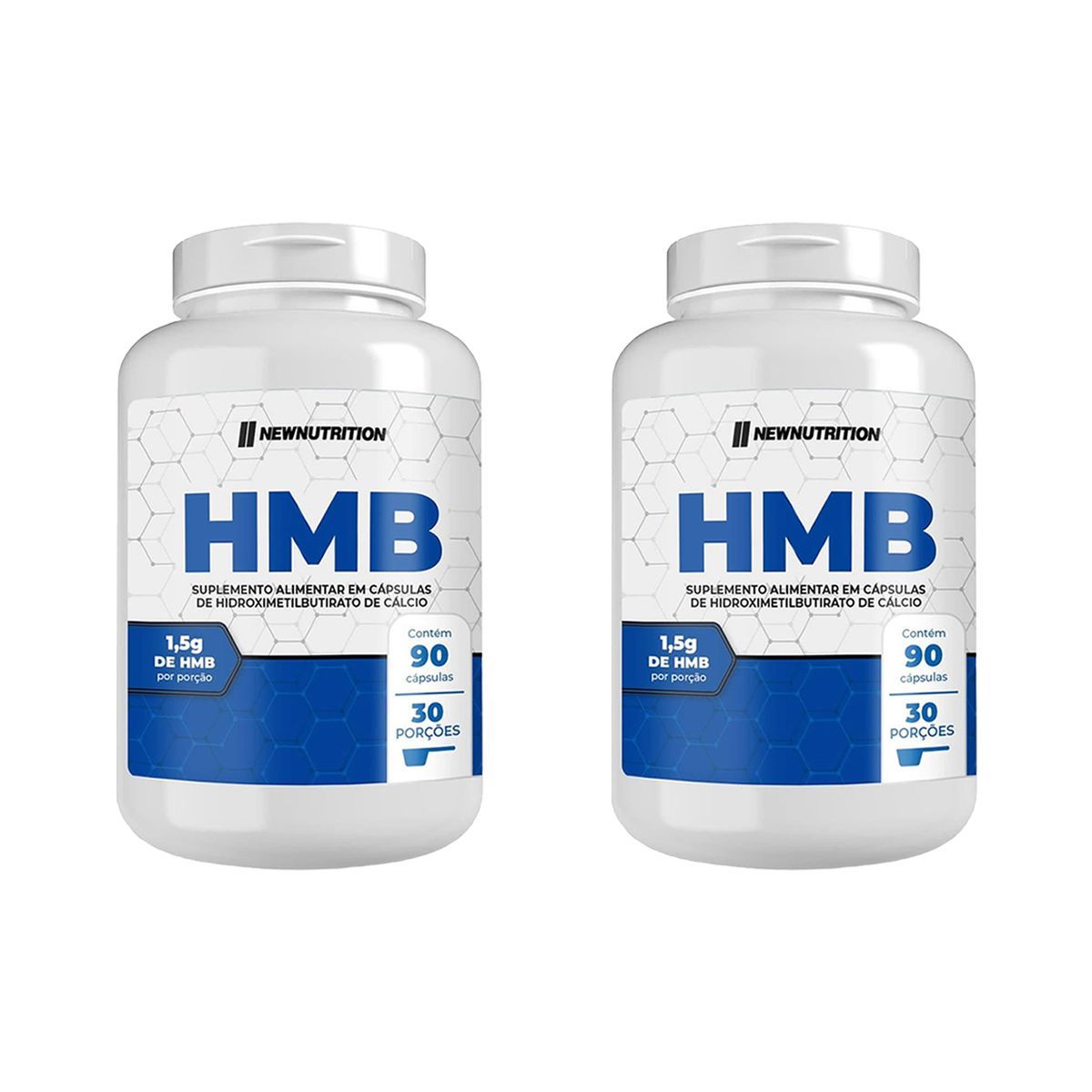 Kit 2X Hmb 1,5g - 90 C�psulas - NewNutrition