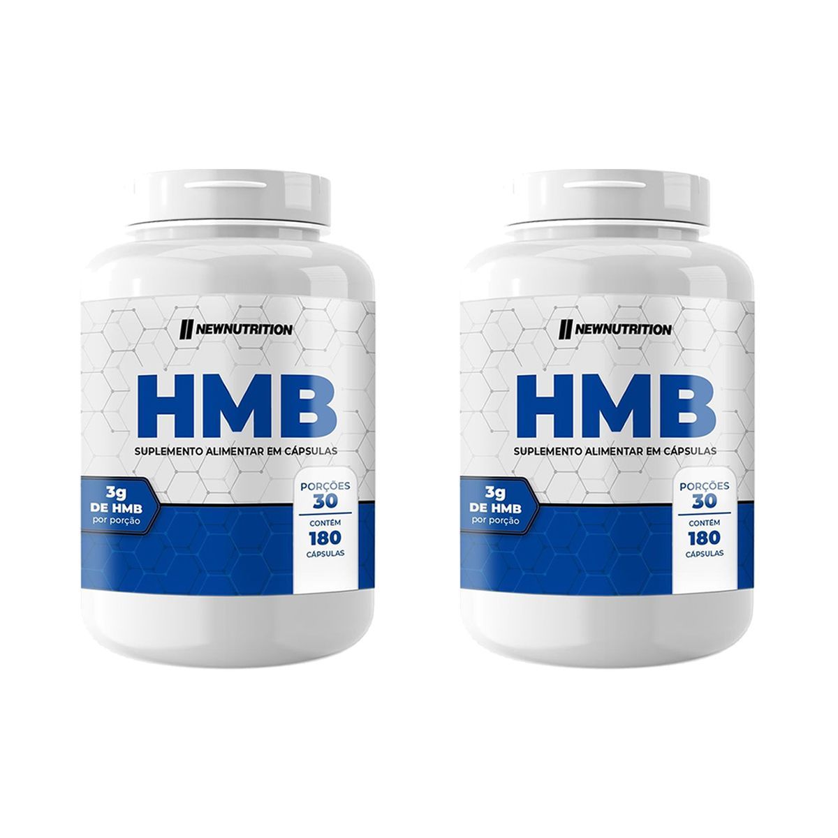 Kit 2X HMB 3g - 180 C�psulas - NewNutrition