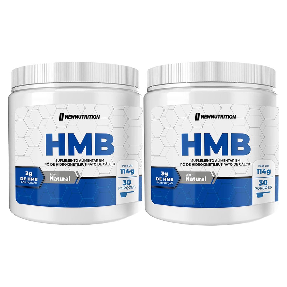 Kit 2X Hmb Em P� - 114g Natural - NewNutrition