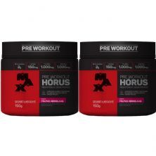 Kit 2X H�rus Pre Workout - 150g Frutas Vermelhas - Max Titanium