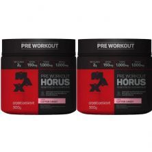 Kit 2X H�rus Pre Workout - 300g Cotton Candy - Max Titanium
