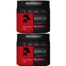 Kit 2X H�rus Pre Workout - 300g Frutas Vermelhas - Max Titanium