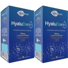 Kit 2X Hyaluderm 150mg - 30 C�psulas - QualyNutri