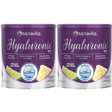Kit 2X Hyaluronic Skin - 300g Abacaxi com Lim�o - Sanavita