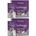 Kit 2X Hyaluronic Verisol 120mg - 30 Sticks de 3,5g Cranberry com Lim�o - Sanavita