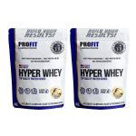 Kit 2X Hyper Whey - 900g Refil Baunilha - Profit