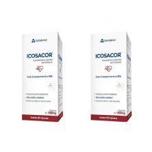 Kit 2X Icosacor Epa - 30 C�psulas 1000mg - Biobalance