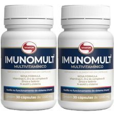 Kit 2X Imunomult Multivitam�nico - 30 C�psulas - Vitafor