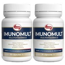 Kit 2X Imunomult Multivitam�nico - 30 C�psulas - Vitafor