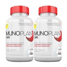 Kit 2X ImunoPlan Vegan - 60 C�psulas  -Nutrends