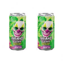 Kit 2X Insane Clown Energy  Lata 269ml Frutas Vermelhas - Damons Lab