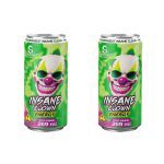 Kit 2X Insane Clown Energy  Lata 269ml Frutas Vermelhas - Damons Lab