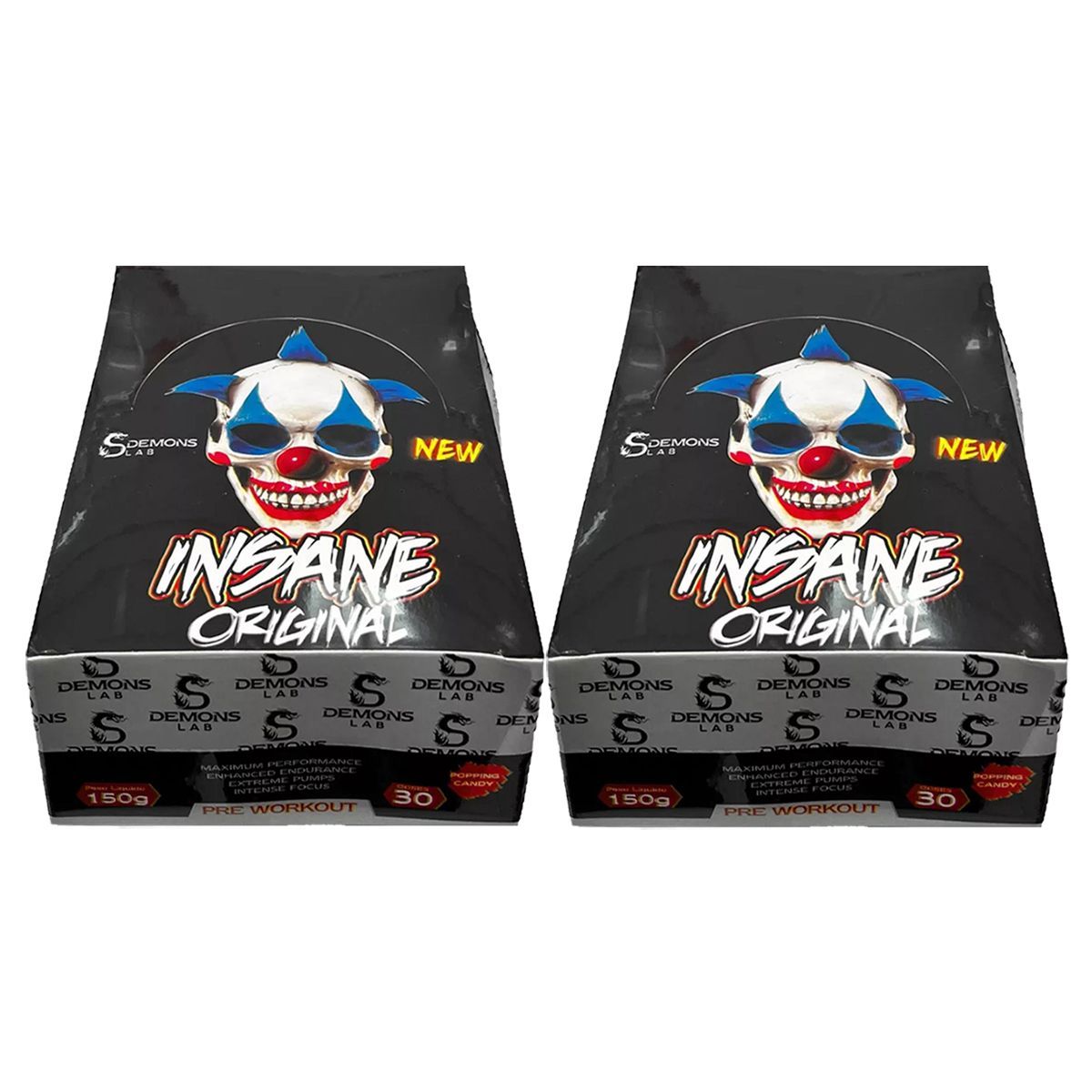 Kit 2X Insane Original - 30 Sach�s de 5g Fruit Punch - Demons Lab