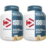 Kit 2X Iso 100 Whey Protein Isolado - 2300g Baunilha - Dymatize Nutrition