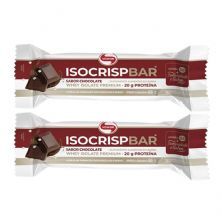 Kit 2X Isocrisp Bar - 1 Unidade de 55g Chocolate - Vitafor