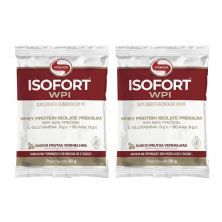 Kit 2X Isofort - 1 Sach� 30g Frutas Vermelhas - Vitafor