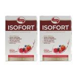 Kit 2X Isofort - 15 Sach�s 30g Frutas Vermelhas - Vitafor