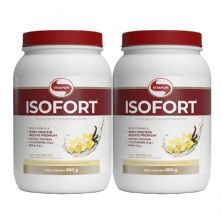 Kit 2X Isofort - 900g Baunilha - Vitafor