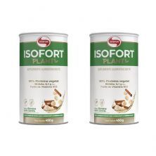 Kit 2X Isofort Plant - 450g Banana Com Canela - Vitafor