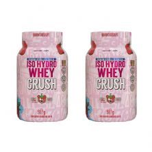 Kit 2X Isohydro Whey Crush - 907g Strawbear - Under Labz