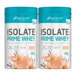 Kit 2X Isolate Prime Whey  - 900g Baunilha Natural - BodyAction