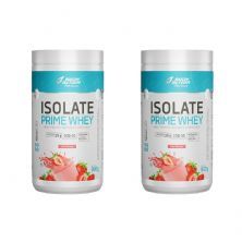 Kit 2X Isolate Prime Whey  - 900g Morango Natural - BodyAction