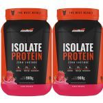 Kit 2X Isolate Protein - 900g Morango - New Millen