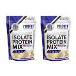 Kit 2X Isolate Protein Mix - 900g Refil Chocolate Branco - ProFit