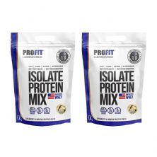 Kit 2X Isolate Protein Mix Refil - 1800g Baunilha - ProFit