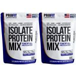 Kit 2X Isolate Protein Mix Refil - 900g Banana com Canela - ProFit