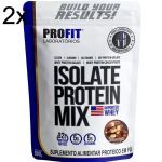 Kit 2X Isolate Protein Mix Refil - 900g Creme de Avel� - Profit
