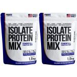 Kit 2X Isolate Protein Mix Refil Stand-Up - 1.800g Chocolate ao Leite - ProFit