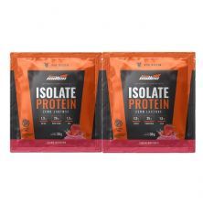 Kit 2X Isolate Protein Zero Lactose - 1 Sach� de 30g Morango - New Millen