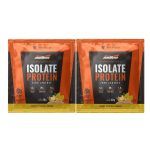 Kit 2X Isolate Protein Zero Lactose - 1 Sach� de 30g P�ssego e Manga - New Millen