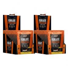 Kit 2X Isolate Protein Zero Lactose - 15 Sach�s de 30g P�ssego e Manga - New Millen