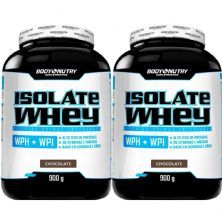 Kit 2X Isolate Whey  - 900g Chocolate - Body Nutry