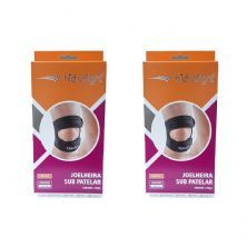 Kit 2X Joelheira Sub Patelar - Tamanho �nico - Hidrolight