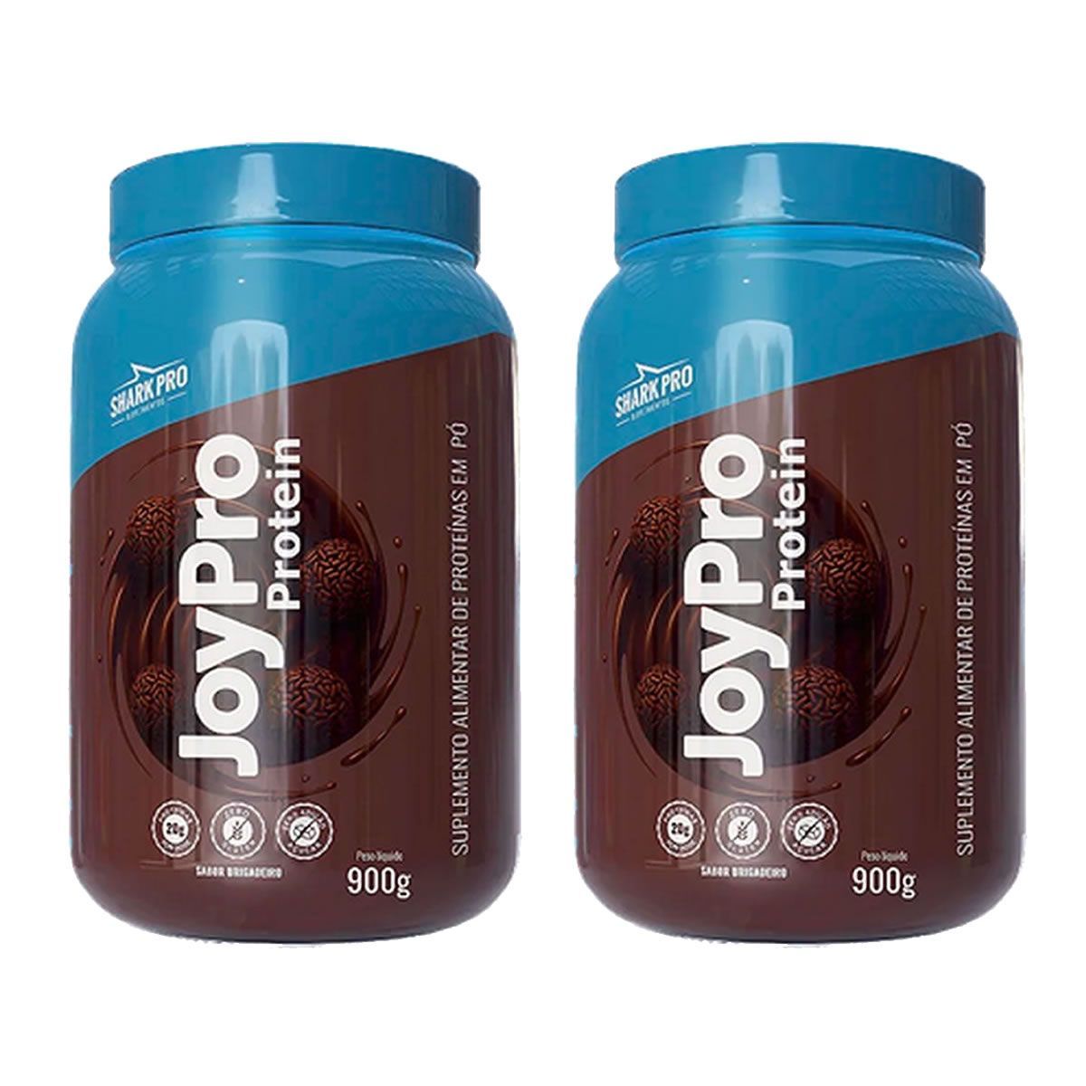 Kit 2X JoyPro Protein - 900g Brigadeiro - Shark pro