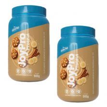 Kit 2X JoyPro Protein - 900g Cookies de Banana com Canela - Shark Pro