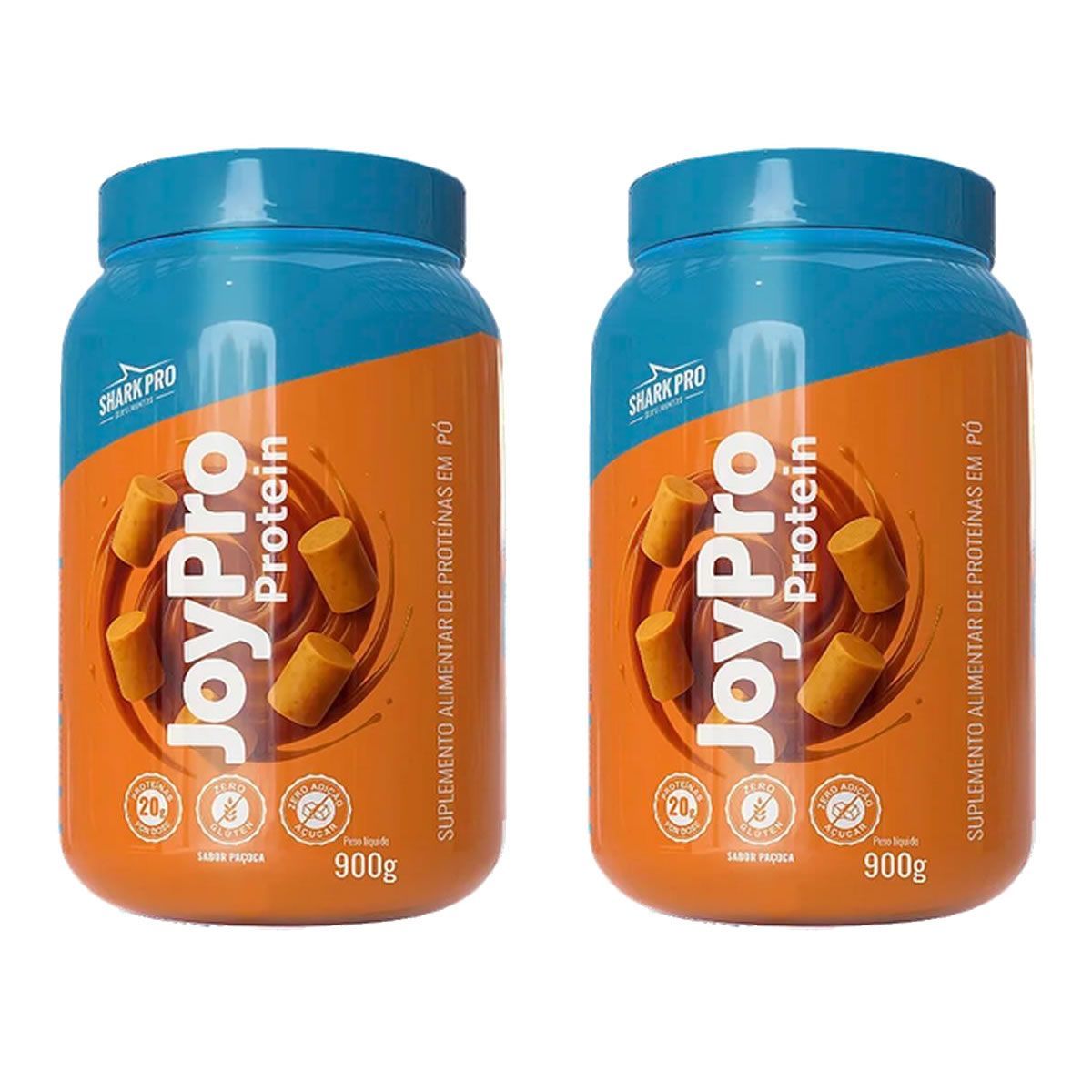Kit 2X JoyPro Protein - 900g Pa�oca - Shark Pro