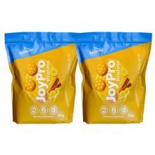 Kit 2X JoyPro Protein - Refil 900g Cookies de Banana com Canela - Shark Pro