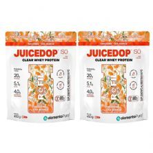 Kit 2X JuiceDop X - Refil 450g Tangerina Com Ch� Branco - ElementoPuro