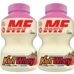 Kit 2X Kut Whey Mini - 33g Leite Fermentado com Morango - MuscleFull