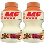 Kit 2X Kut Whey Mini - 33g Leite Fermentado com P�ssego - MuscleFull