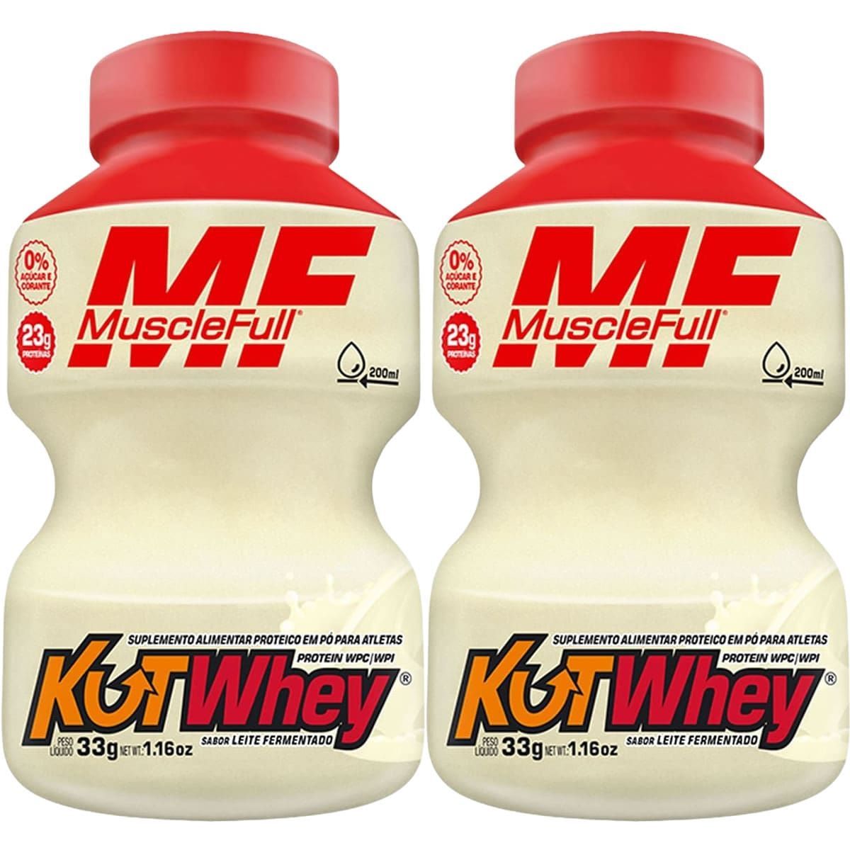 Kit 2X Kut Whey Mini - 33g Leite Fermentado - MuscleFull