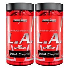 Kit 2X L.A. Top Definition 9000 com Cromo - 120 C�psulas - IntegralM�dica
