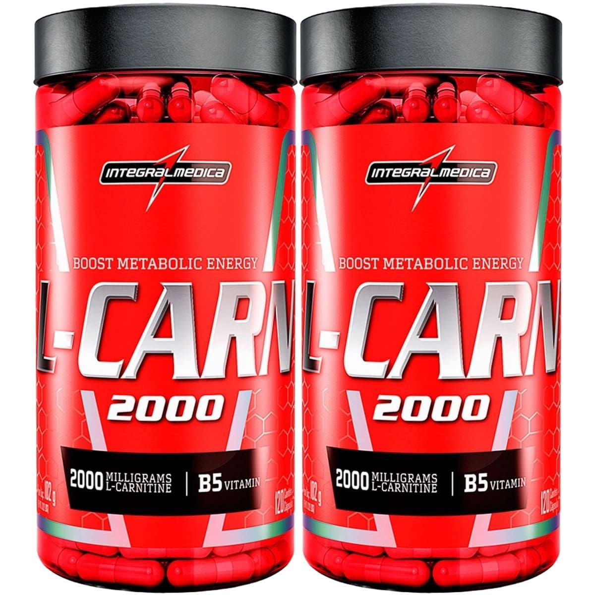 Kit 2X L-Carn - 120 C�psulas - IntegralM�dica