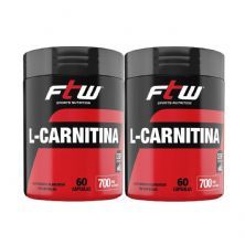 Kit 2X L-Carnitina - 60 C�psulas - FTW