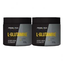 Kit 2X L-Glutamine - 120g - Probi�tica